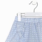 Комплект для девочки (топ, юбка) KAFTAN, размер 30 (98-104 см), цвет голубой - Фото 10