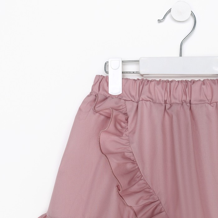 Комплект для девочки (топ, юбка) KAFTAN, размер 30 (98-104 см), цвет пудровый - фото 1907669765