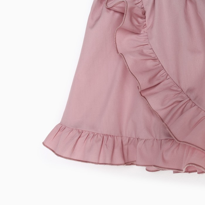 Комплект для девочки (топ, юбка) KAFTAN, размер 30 (98-104 см), цвет пудровый - фото 1907669766