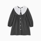 Платье с воротником для девочки KAFTAN: School collection, чёрное, размер 32 (110-116 см) - Фото 7