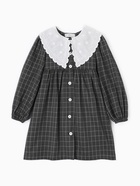 Платье школьное для девочки с воротником чёрное KAFTAN: School collection, размер 32 (110-116 см) - Фото 8