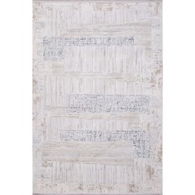 Ковёр прямоугольный Milat Perla, размер 80x150 см, цвет beige/grey