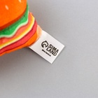 Игрушка для кошек с мятой «Бургер» из текстиля, 7.4×7 см - Фото 2