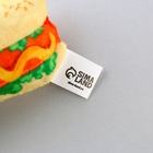 Игрушка для кошек с мятой «Хот-дог» из текстиля, 9х5,3 см - Фото 2