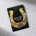 Браслет-талисман «На удачу», красная нить, длина 24 см - Фото 2