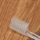 Зубная щётка, складная, 16 см, цвет прозрачный - Фото 4