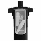 Насос напольный с иглой и насадками, пластик, цвет чёрный - Фото 6