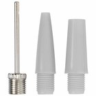 Насос напольный с иглой и насадками, пластик, цвет чёрный - Фото 9