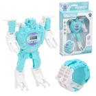 Часы наручные электронные детские "Трансформер", с ремешком-конструктором, AG13, 10 х 14.5см - Фото 2