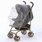 Москитная сетка с планкой, белая, окантовка серая - Фото 2