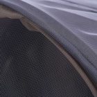 Москитная сетка с планкой, белая, окантовка серая - Фото 6