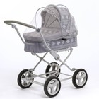 Москитная сетка с планкой, белая, окантовка серая - Фото 3