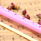 Блокфлейта Music Life, розовая, немецкая система, сопрано, 30 см - Фото 4