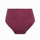 Трусы женские цвет бордовый, размер 56-58 (комплект 2 шт) - фото 22094027