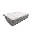 Диван прямой «ЛАЙН КЛЕТКА», спальное место 1600×2000 мм, обивка ткань велюр, цвет vivaldi светло - бежевый - Фото 2