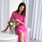 Платье женское MINAKU: Green trend цвет фуксия, р-р 46 9365274