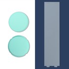 Коробка под торт, кондитерская упаковка, «Голубая», 22 х 22 х 16 см - фото 24155065