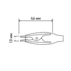 Зажим «крокодил» Rexant, 5 А, 46 мм,  набор 2 шт - Фото 3