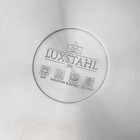 Сковорода, d=24 см, h=5 см, капсульное дно, антипригарное покрытие, индукция, нержавеющая сталь - Фото 5