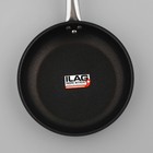 Сковорода, d=24 см, h=5 см, капсульное дно, антипригарное покрытие, индукция, нержавеющая сталь - Фото 6