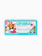Драже шоколадное «Справка хорошего человека» в блистере, 13 г - Фото 2