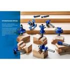 Фреза пазовая ЗУБР 28754-16-51, прямая, удлинённая, хвостовик d = 12 мм, 16 x 51 мм - Фото 5