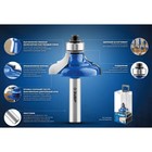 Фреза пазовая ЗУБР 28754-16-51, прямая, удлинённая, хвостовик d = 12 мм, 16 x 51 мм - Фото 6