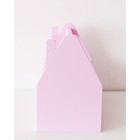 Карандашница «Домик», розовая - Фото 4