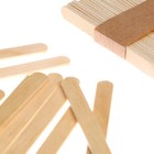Набор деревянных палочек, 50 шт., 93 × 10 × 2 мм - Фото 6