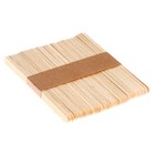Набор деревянных палочек, 50 шт., 113 × 10 × 2 мм - Фото 2
