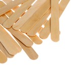 Набор деревянных палочек, 50 шт., 140 × 18 × 1,7 мм - Фото 4