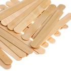 Набор деревянных палочек, 100 шт., 140 × 18 × 1,7 мм - фото 25371728