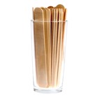 Набор деревянных палочек, 100 шт., 140 × 18 × 1,7 мм - фото 25371729