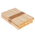 Набор деревянных палочек, 100 шт., 150 × 18 × 1,7 мм - Фото 2