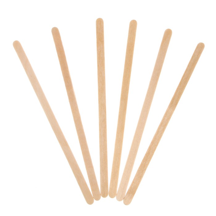 Набор деревянных палочек, 500 шт., 140 × 6 × 1,8 мм - фото 1906222706