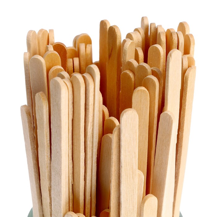 Набор деревянных палочек, 500 шт., 140 × 6 × 1,8 мм - фото 1906222709