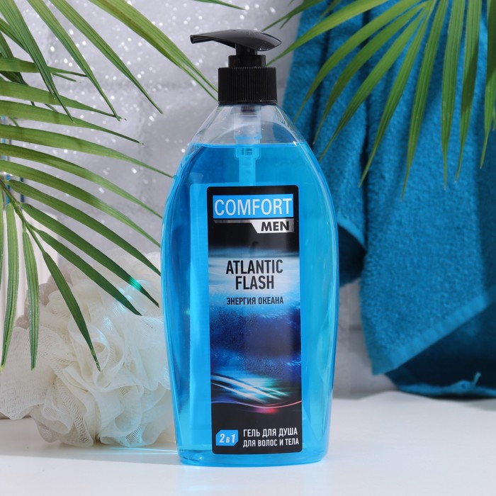 

Гель для душа ATLANTIC FLASH "Энергия океана", 800 мл