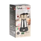 Кофеварка VLK Venice 6002, гейзерная, 480 Вт, 0.3 л, чёрно-серая - фото 51338595 Кофеварка VLK Venice 6002, гейзерная, 480 Вт, 0.3 л, чёрно-серая - фото 51338595