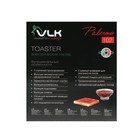Тостер VLK Palermo 102, 800 Вт, 7 режимов прожарки, 2 тоста, зелёный - фото 51338628 Тостер VLK Palermo 102, 800 Вт, 7 режимов прожарки, 2 тоста, зелёный - фото 51338628
