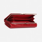 Кошелёк женский на магнитах, цвет красный - фото 22095696