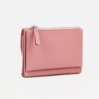 Кошелёк женский на магните, цвет розовый - фото 22096037