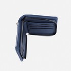 Кошелёк женский на молнии, цвет синий - фото 22096056