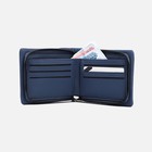 Кошелёк женский на молнии, цвет синий - фото 22096057