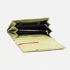 Кошелёк женский на магнитах, цвет салатовый 9542906