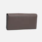 Кошелёк женский на магнитах, цвет серый - фото 22096165