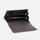 Кошелёк женский на магнитах, цвет серый - фото 22096166