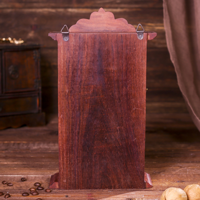 Ключница дерево "Крона" 28,5х16,5х6 см