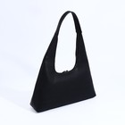 Сумка женская на молнии, цвет чёрный - фото 22096388