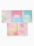 Тетрадь в клетку, 12 листов, А5, на скрепке, блок №1 «Градиент»МИКС - Фото 2