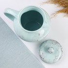 Кувшин Борисовская керамика «Романтика», 1.7 л, 22×15 см, голубой - Фото 5